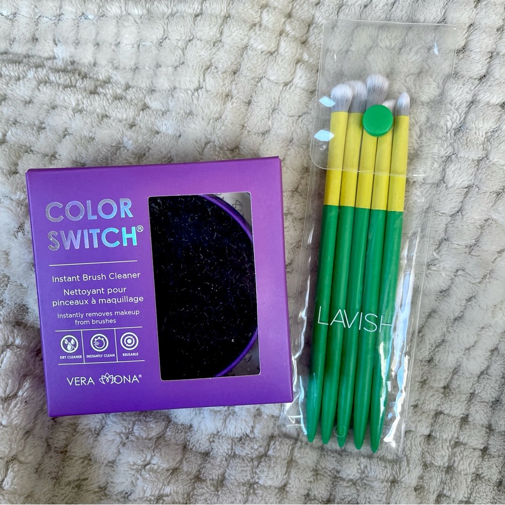 Makeup Brush & Color Switch Instant Brush Cleaner Bundle